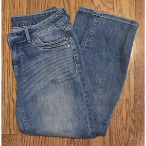 Simply Vera by Vera Wang Jeans Womens 6 Blue Denim Straight Leg Cotton